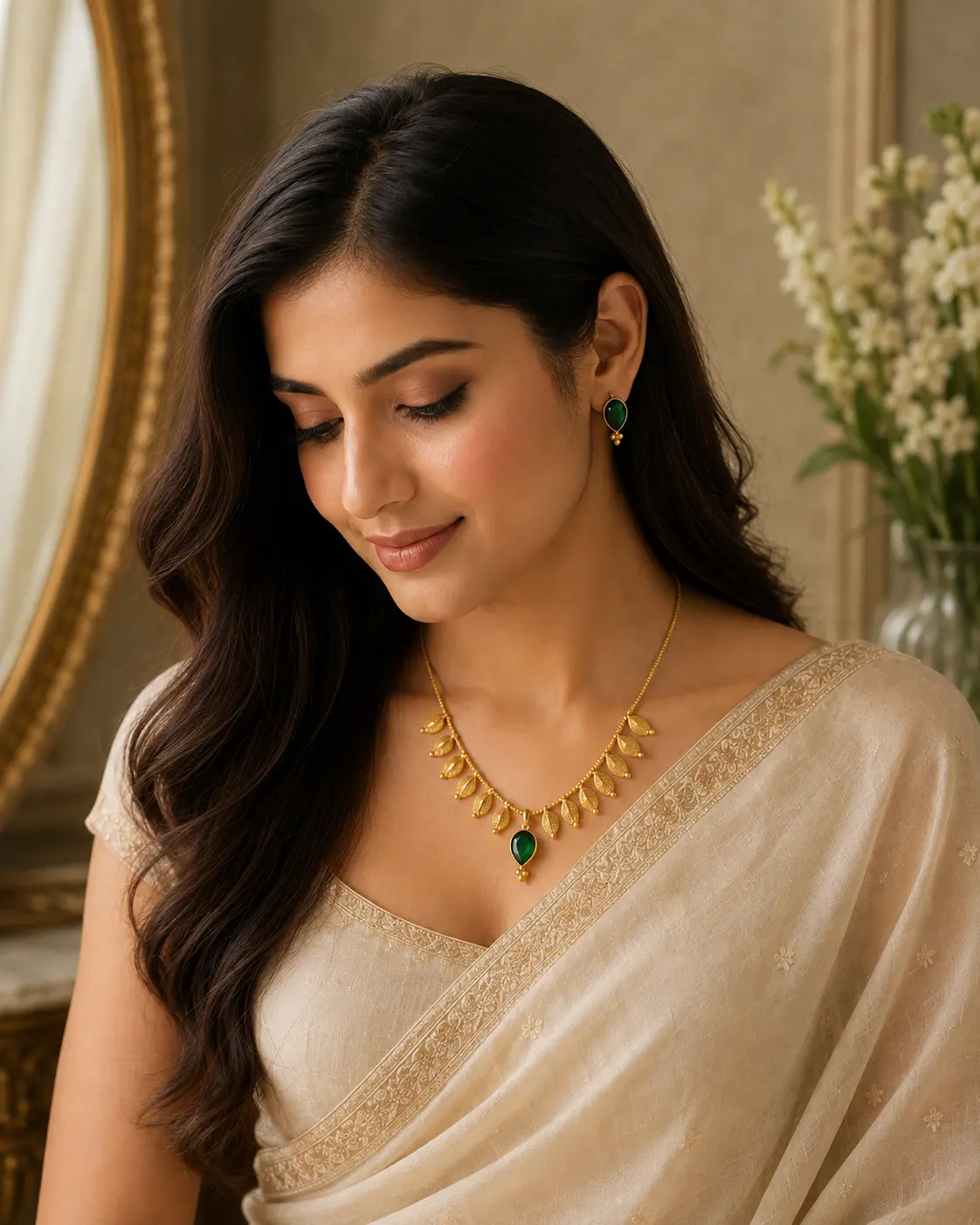 Swarna Pallab Necklace Set alternate view