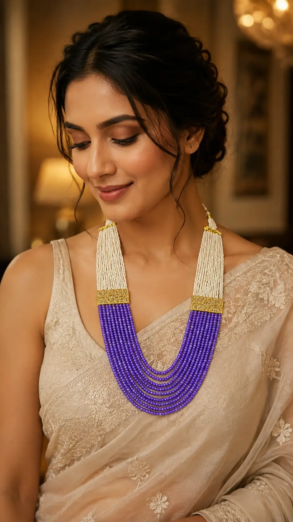 Amethyst Lata Necklace Set alternate view